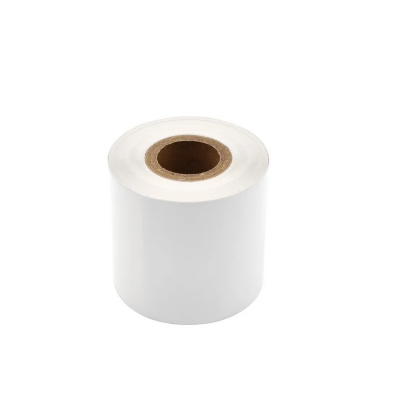 Jumbo Roll Synthetic Paper Stickers Wrapping Film Materials PP Synthetic Paper for Direct Thermal Transfer Label