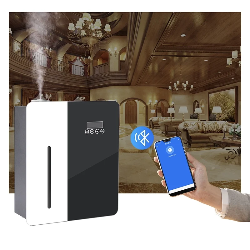 Vinescents CE Rohs Essential Oil Wifi Aroma Diffusers B2B Marketplace Aroma Wall Mount Diffuser for Hotel