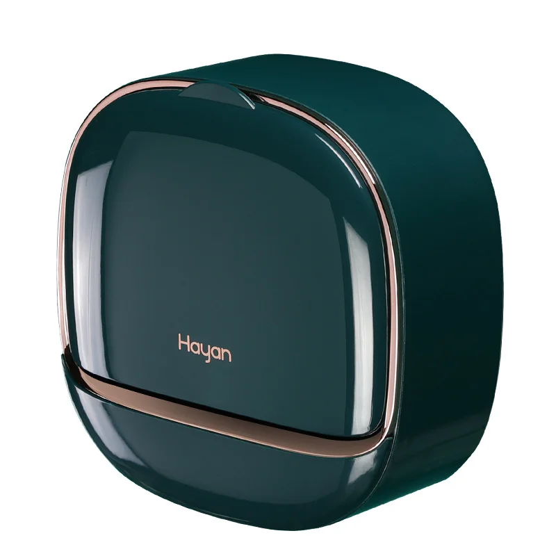 Waterproof No Drill Bathroom Wall Mounted Soap Bar Holder ABS Drain Soap Box With Lid