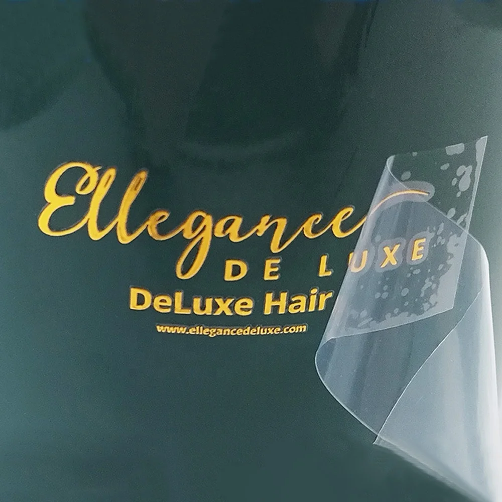 Customized 3D Paper Aufkleber Gold Foil Waterproof Heat Transfer Autocollants Labels UV Vinyl Stickers Custom Logo