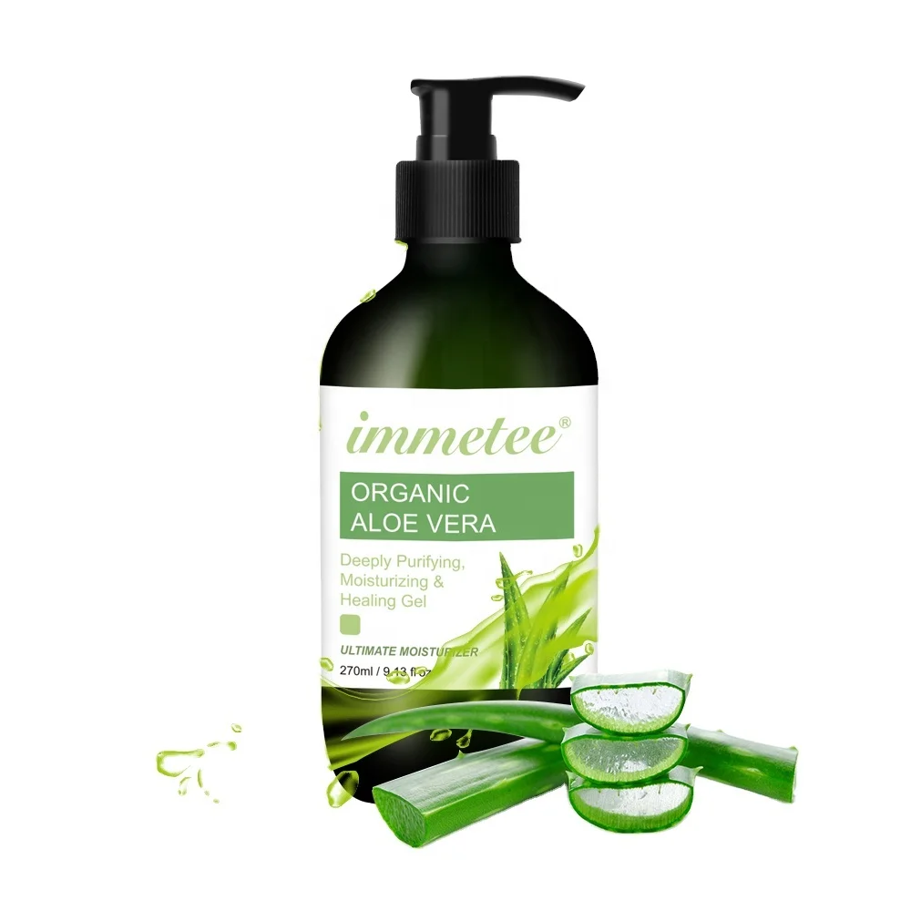 Natural 100% Pure Aloe Vera Gel Plant Extra 270ml Stock Free