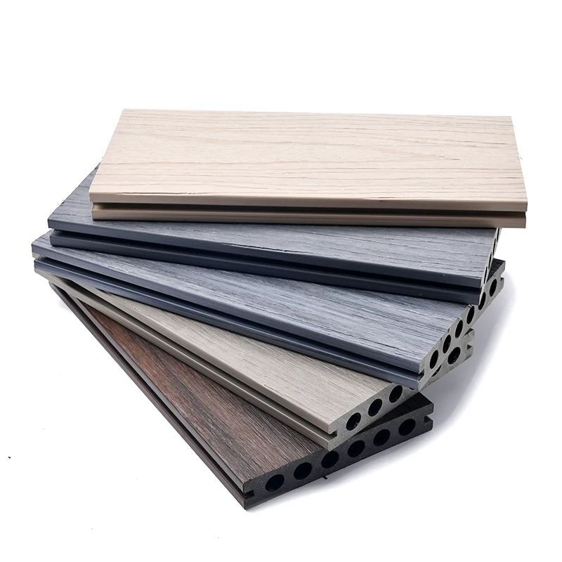 Garden Outdoor Diy Decking Tiles Composite Outdoor Hollow Wpc Laminate Deck Floor