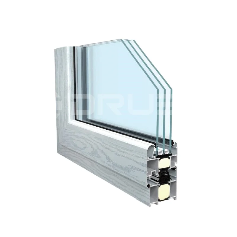 Custom size aluminum channel window and door frame profile