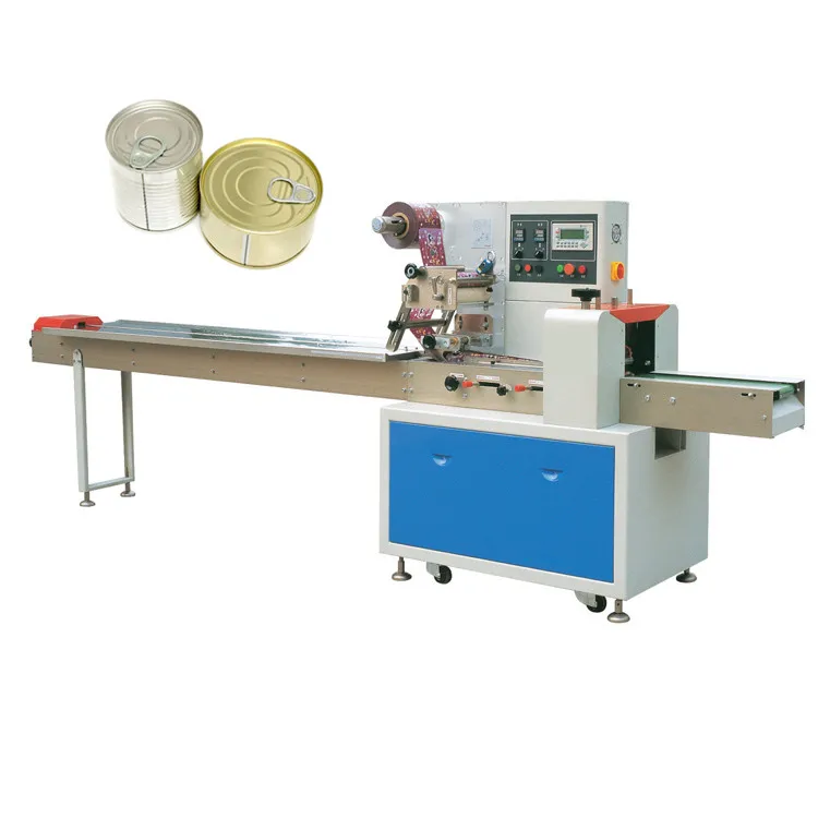 Автоматическая упаковочная машина для жестяных банок, тунца, рыбы, сардин, жестяных банок