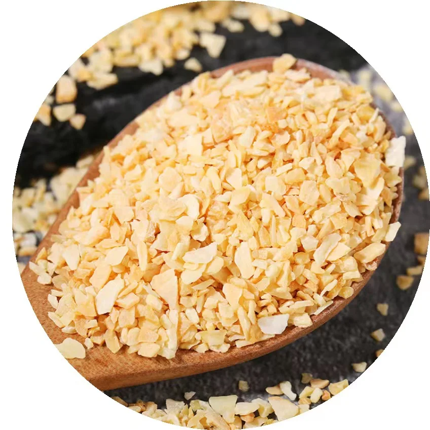 Huaran Factory Wholesale  Single spices Chopped Garlic Cheap Price  Garlic Flakes Chinese  Garlic Granules