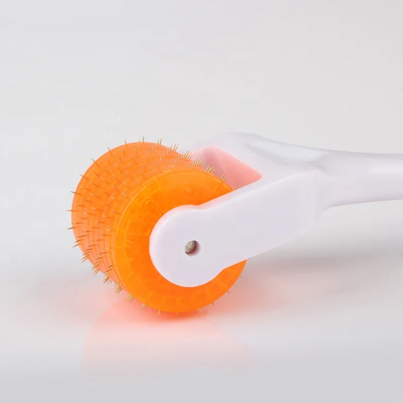 Dermaroller 192 Stainless Steel Micro Needle Derma Roller For Hair Beard Regrowth Scars Stretch Marks Wrinkle Removal Skin Care