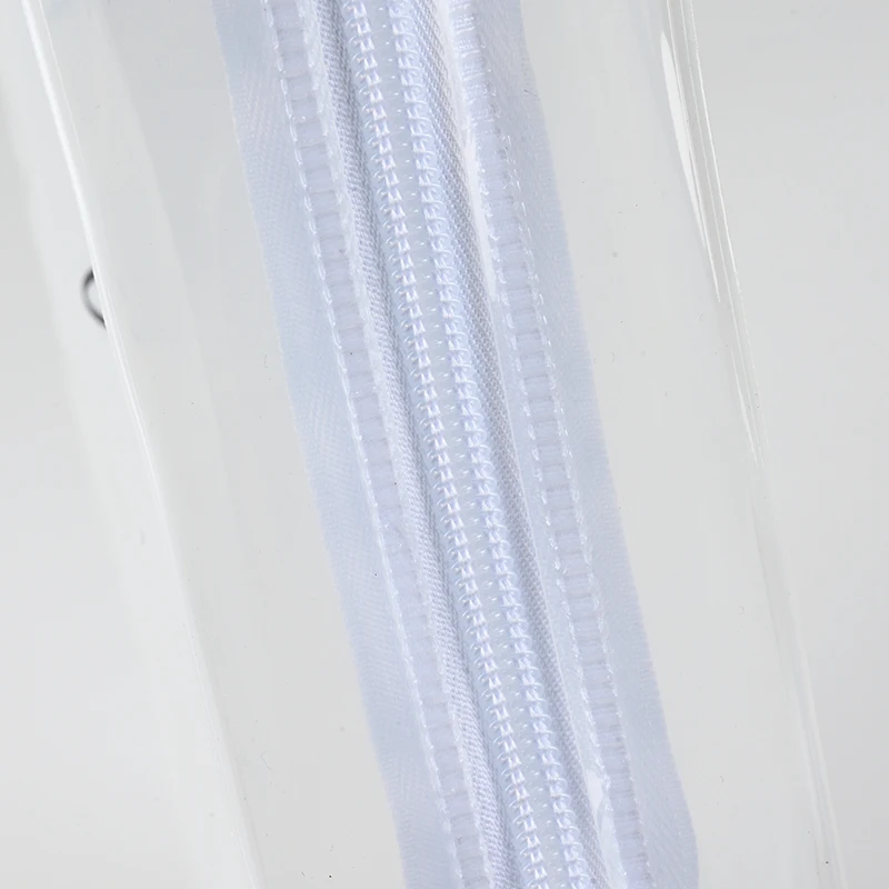 clear PVC cosmetic bag Toiletry  Zipper Travel custom Skincare Travel  Large Capacity Portable Cosmetic Bag