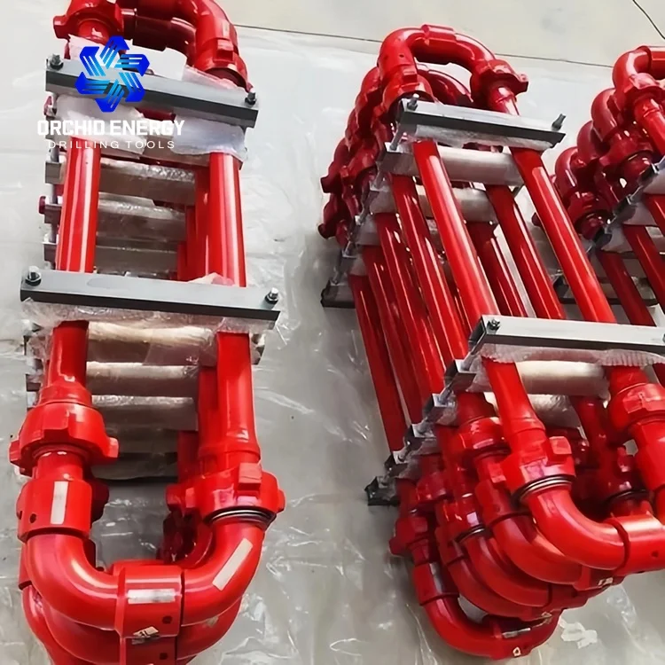 API Oil Gas Cementing and Circulating Chiksan Swivel Joints and Hose Loop for Annular Manifold