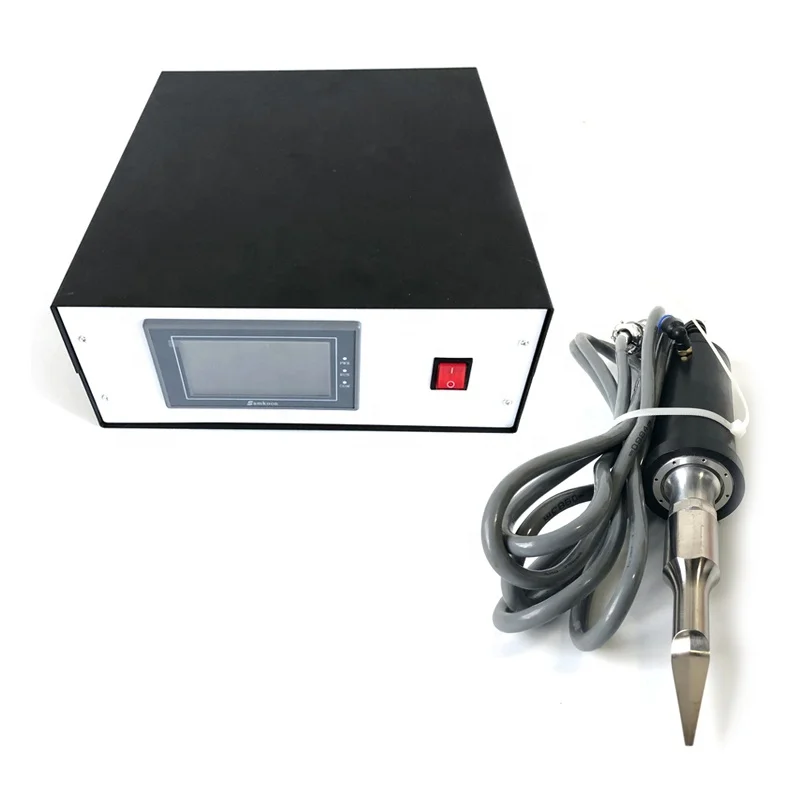 800W 30Khz/35Khz Titanium Alloy Horn Ultrasonic Knife Cutting Machines And Generator Control Box