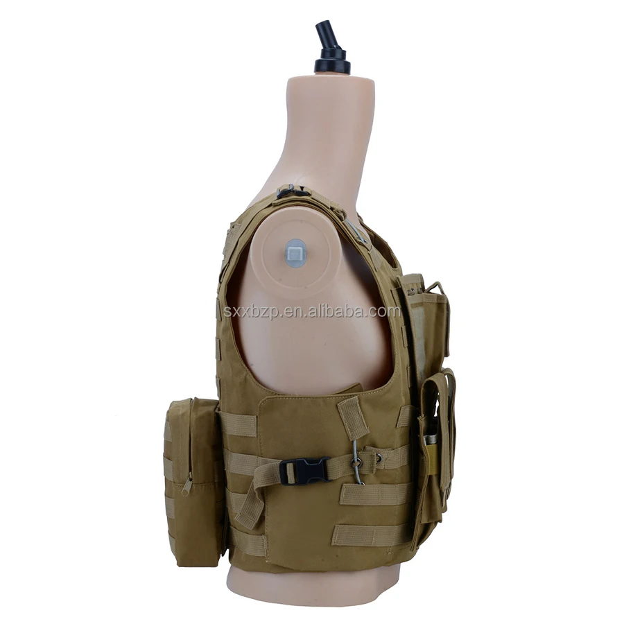 2024 Custom Wholesale quick release MOLLE Plate Carrier Modular Tactical Vest Assaults Tactical Camouflage Vest