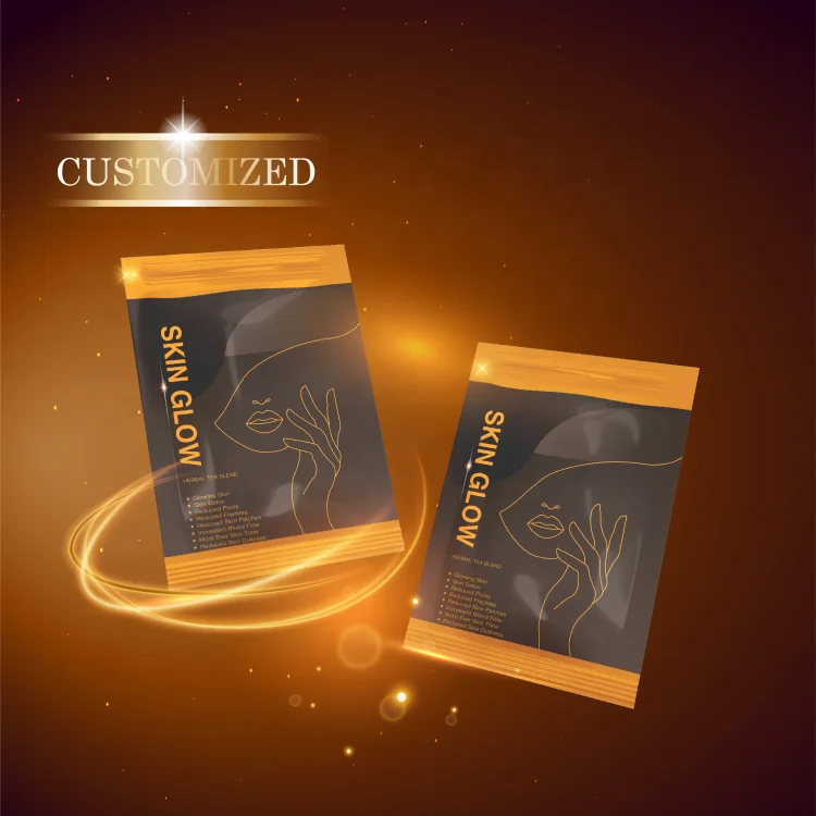 Private Beauty Herbal Tea With Hibiscus And Rosehip Skin Glow Tea For Inner Glow