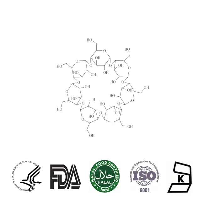 Plant Extracts Solubilizer CAS 7585-39-9 Beta Cyclodextrin BCD
