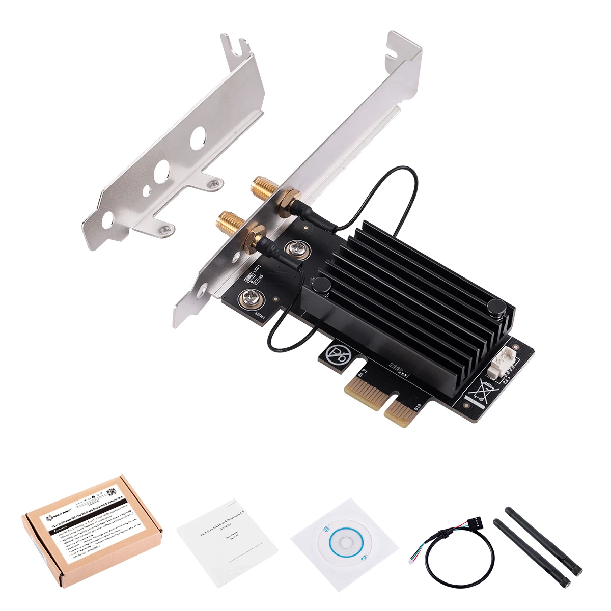  AX200 high speed 3000Mbps WiFi6 pcie wireless card 2.4GHZ/5GHZ adapter wifi