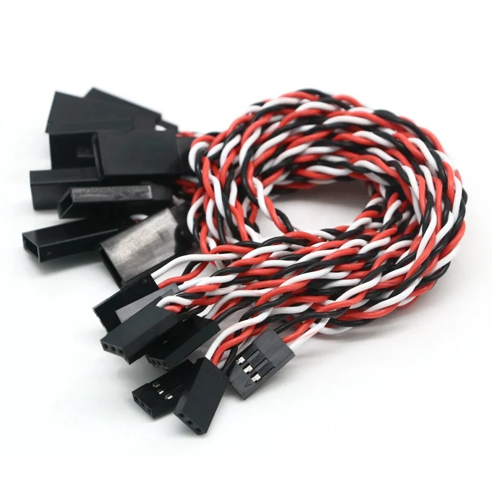 Futaba JR Servo Extension Wire Male to Female 22AWG 35CM 40CM Anti-interference Twisted Cable For RC Drone Airplane Parts