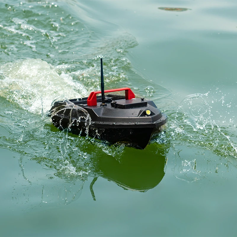 New GPS large propeller with night light remote control bait boat
