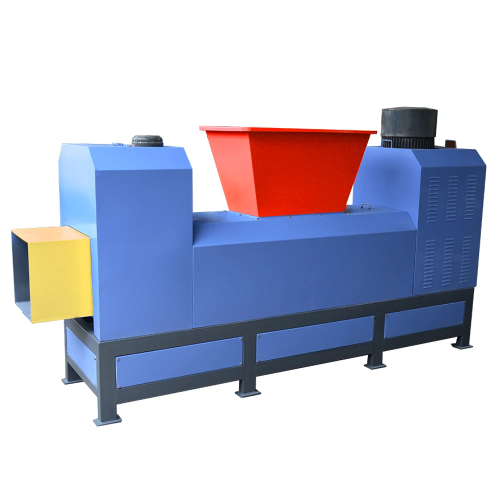 Pp Pe Recycling Plastic Film Dewatering Squeezer Drying Pelletizing Machine