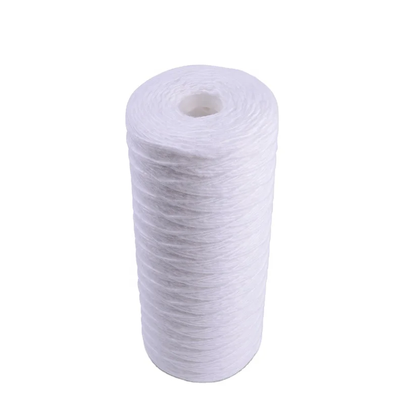 Good Quality Water Filter Pp String Wound Cartridge Water Filter Natural Cartridge Cotton 100% Food Grade Polypropylene
