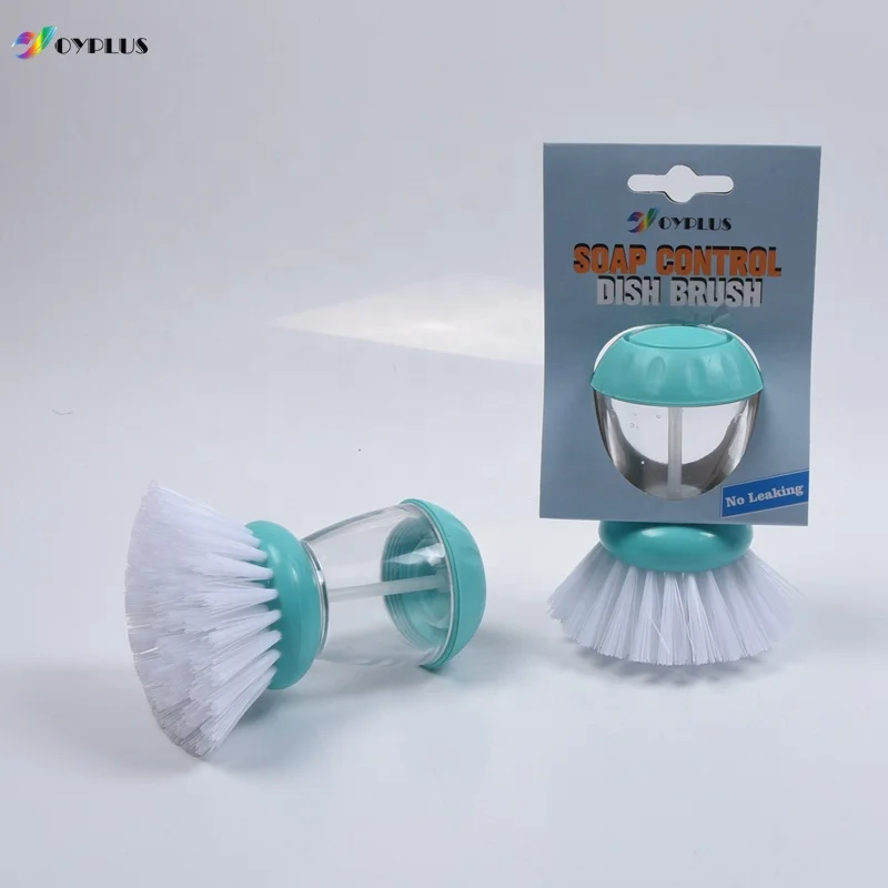 Amazon Top Seller New Creative Product Plastic Professional Round Kitchen Pot Brush Cleaning