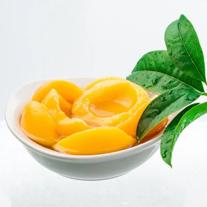 High Quality Hot Sale Fresh Canned Fruit Delicious Canned Yellow Peach in Syrup