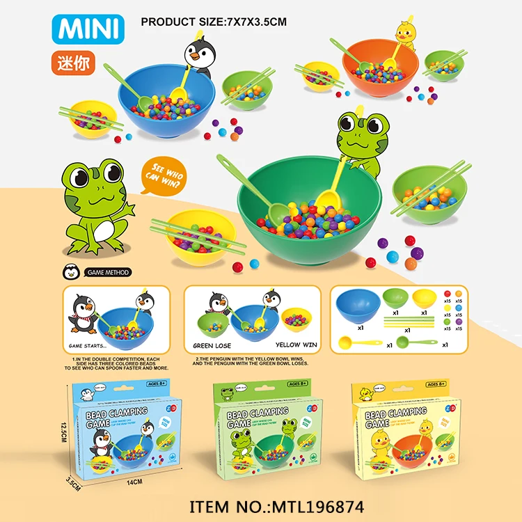 High Quality Educational Classic Plastic Pick-Up Sticks Game Toys Concentration Training InteractiveToy