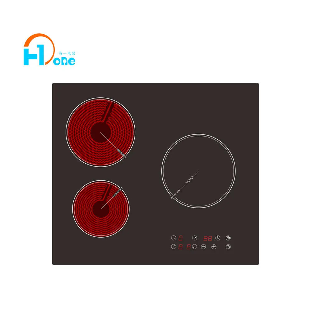 Major Kitchen Appliances 3 Zone Electric Induction Hybrid Cooker for Kitchen