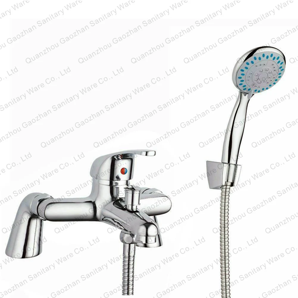 Factory direct sales vertical foreign trade UK Germany corner fittings bathtub faucet shower faucet set