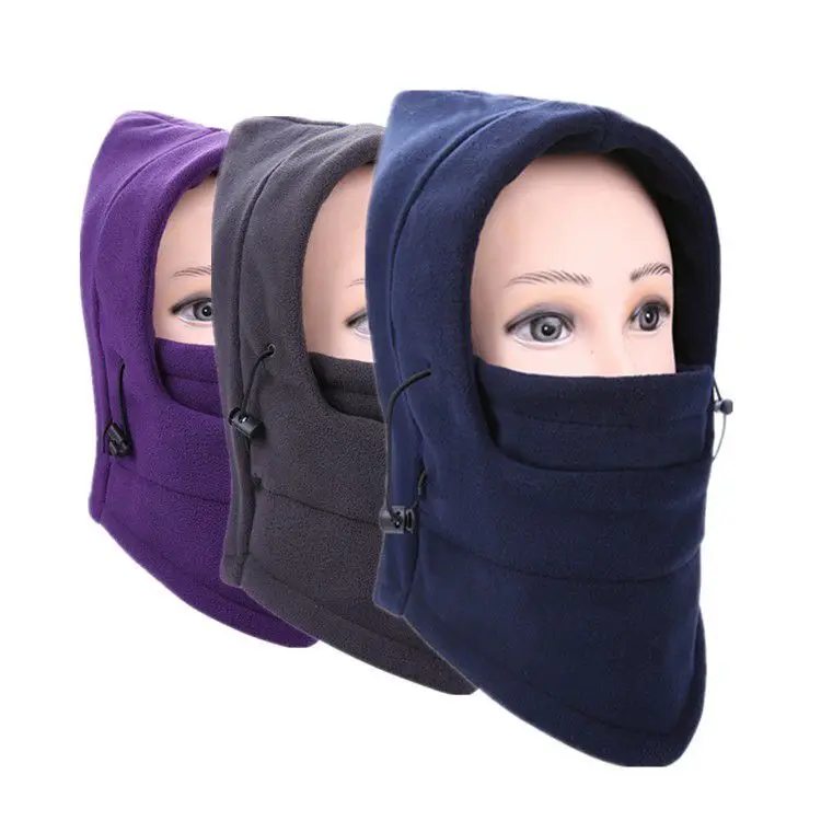 Cycling Balaclava Mask Wholesale  Men  Polar Fleece Winter  Ski Mask Custom Women Windproof Fleece Balaclava  Hat