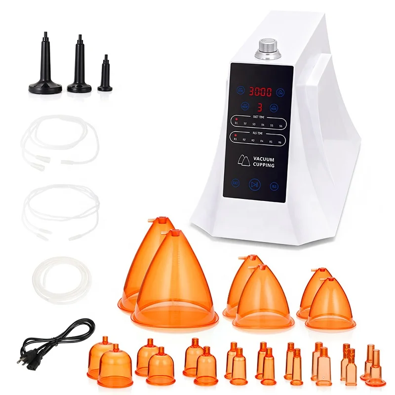 Portable Breast Massager Machine Butt Lifting Vacuum Therapy Buttocks Cupping Scraping Enhancement Breast Enhancement Machine