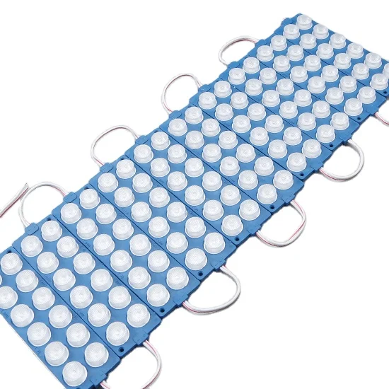 High power 12v 6w outdoor 3030smd led light box injection double side tape cheap price wide angle lens pixel module