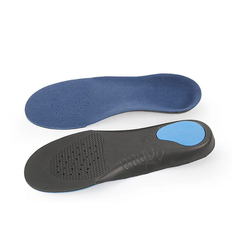
unisex high elastic shock absorbed adult flat foot arch support orthotics orthopedic insoles 