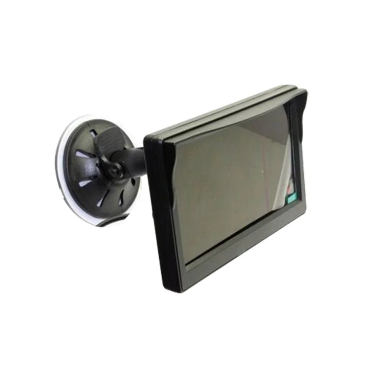 Factory supply portable 5 inch hd foldable TFT LCD car monitor