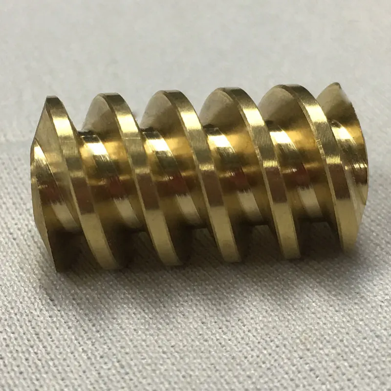 Высокая точность латунь шестерни металла червь шестерни