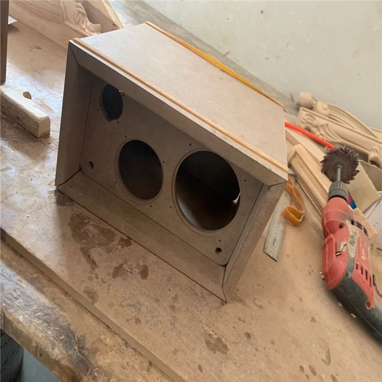 
Black Walnut Solid Wood Speaker Box Audio Headset Box, Custom Made by Manufacturers 