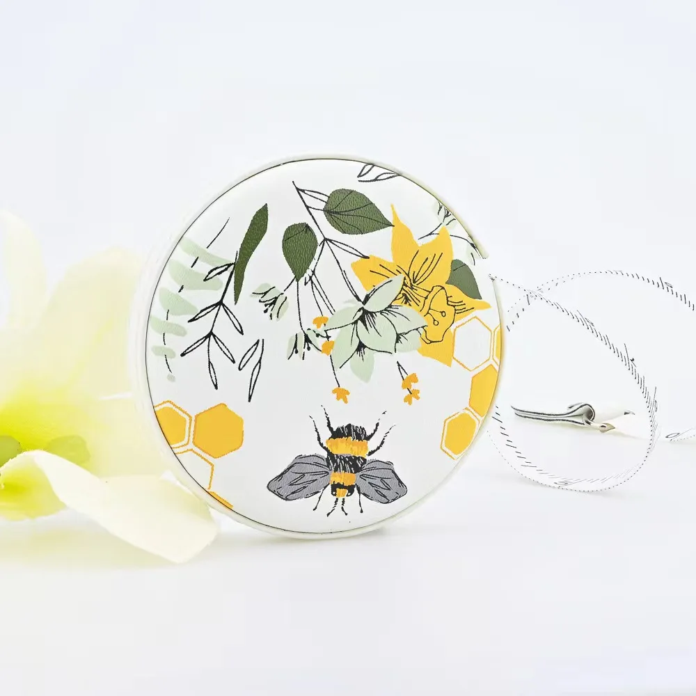 Mini Cute Portable Leather Measuring Tape Promotional Gift Sewing Tape Measure Soft Tape Measure with Logo