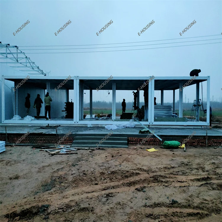 Prefab container home with other hotel/camping/warehouse/office/workstations/building/construction one stop service supplier