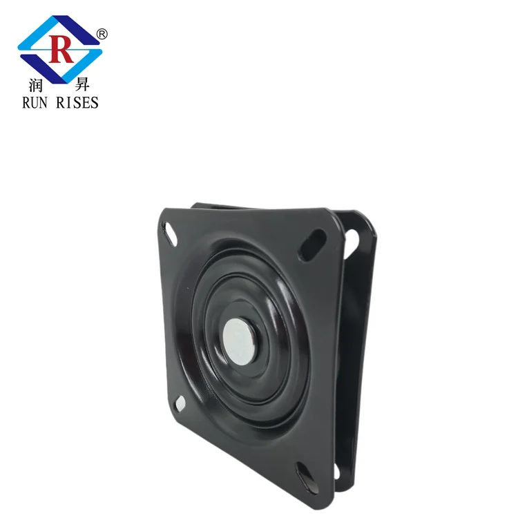 5 inch 360 degree turntable four sided iron turntable degree table rotate furniture hardware swivel plate