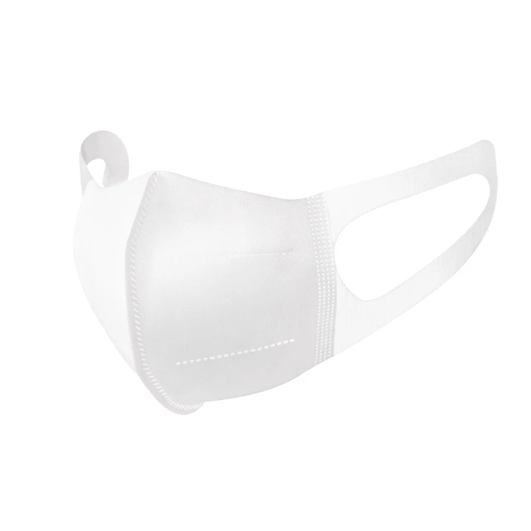 White Wholesale adults customized good quality 3d disposable KN95 mouth  mask