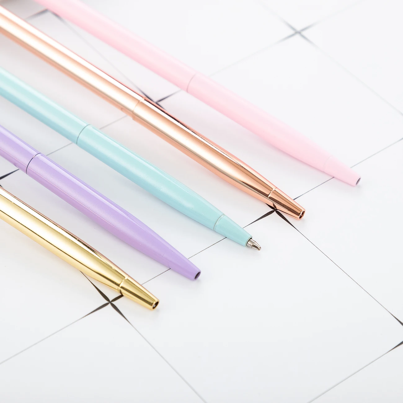 Shuhao Pen Factory Wholesale Creativity Fancy Cute  Mouse Head Top Metal Ballpoint Pen Aluminum Tube Ballpoint Pen