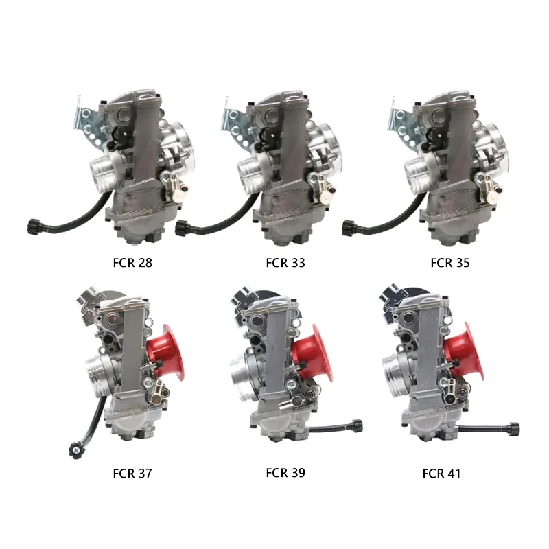 FCR Motorcycle Carburetor 28 33 35 37 39 41mm OEM FCR Racing Carburetor for CRF450/650 FS450 KTM MIKINI HSR Motorcycle Scooter