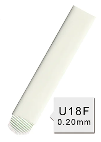 Universal Nano 0.20mm U18pins PMU Microblading Needles Blade Ryebrow Tattoo Tips