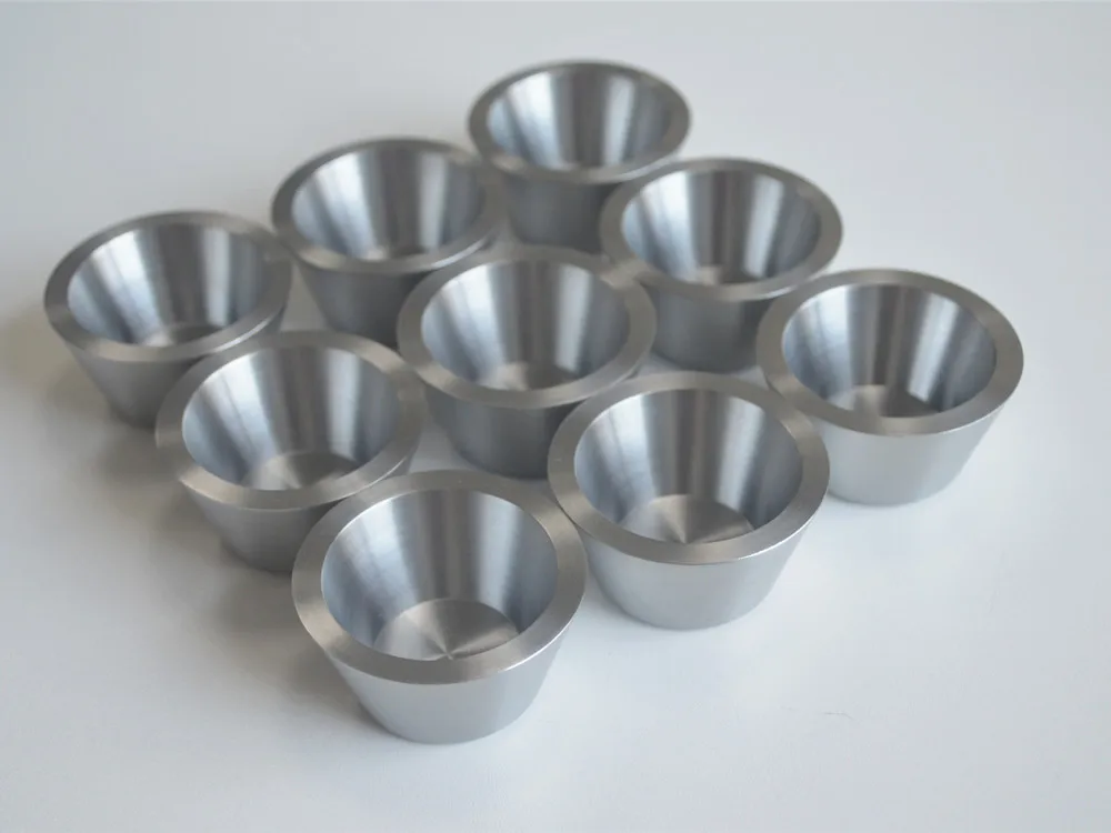 factory supplied high melting point Mo crucibles for vacuum  coating industry