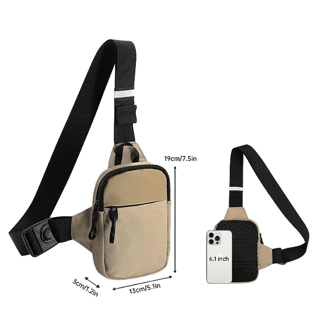 custom embroider small Purse Women Phone Chest Single Shoulder Mini Crossbody cross bag sports shoulder bag men belt bag