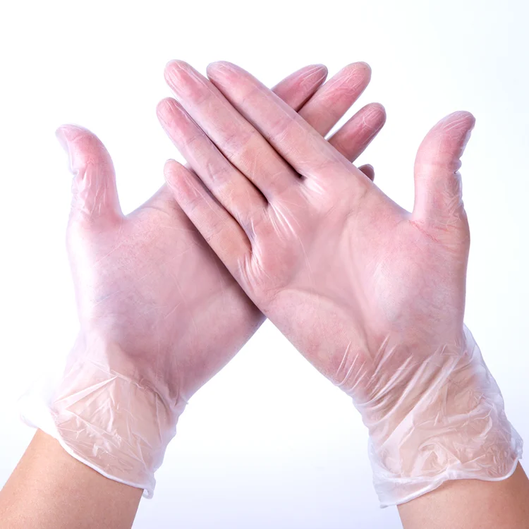 Hot selling cheap custom powder free pvc sure-guard disposable vinyl gloves