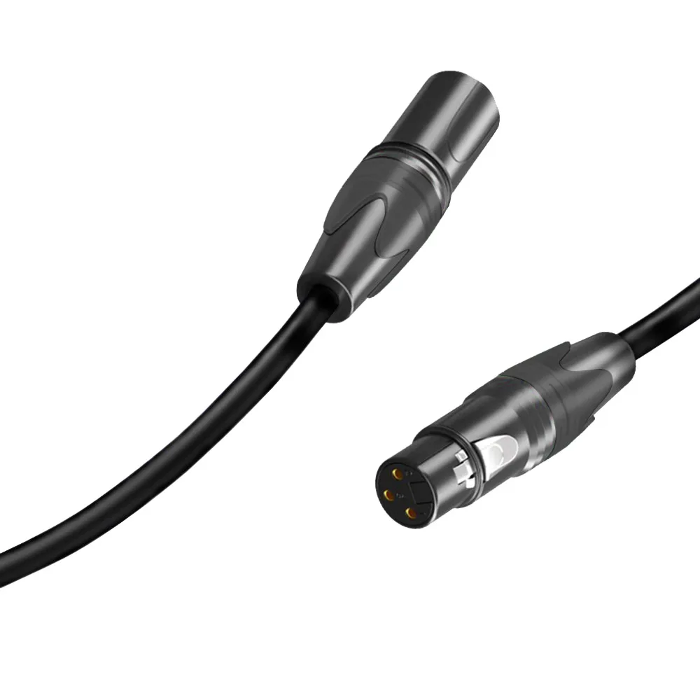 
Doonjiey XLR Cable Karaoke Microphone Sound Cable Plug XLR Extension Mikrofon Cable for Audio Mixer Amplifiers XLR Cord CANNON 