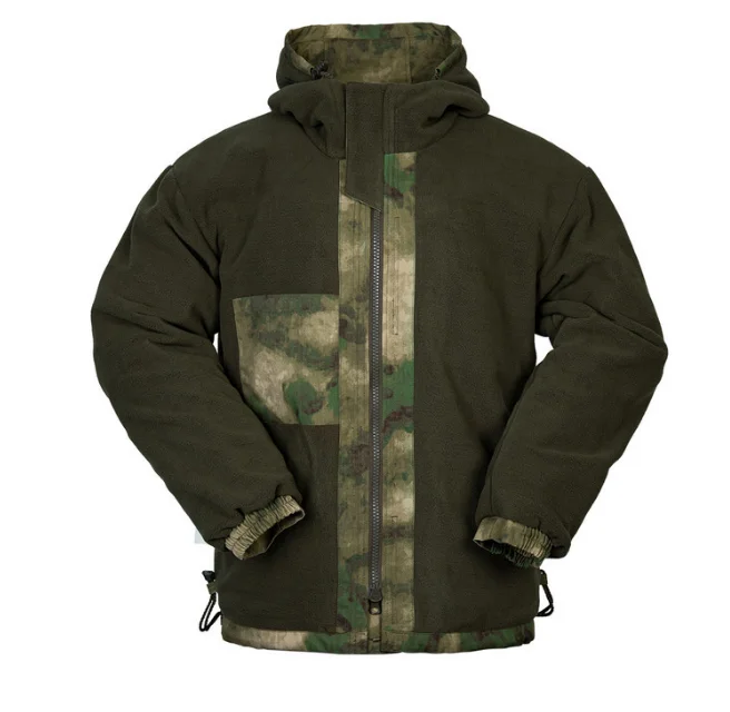 G101 Winter thermal locking multi layer fabric made outdoor FG camouflage overcoat Russia style Gorka customized