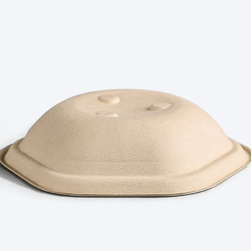 High quality compostable biodegradable disposable sugarcane bagasse food packaging to-go boxes