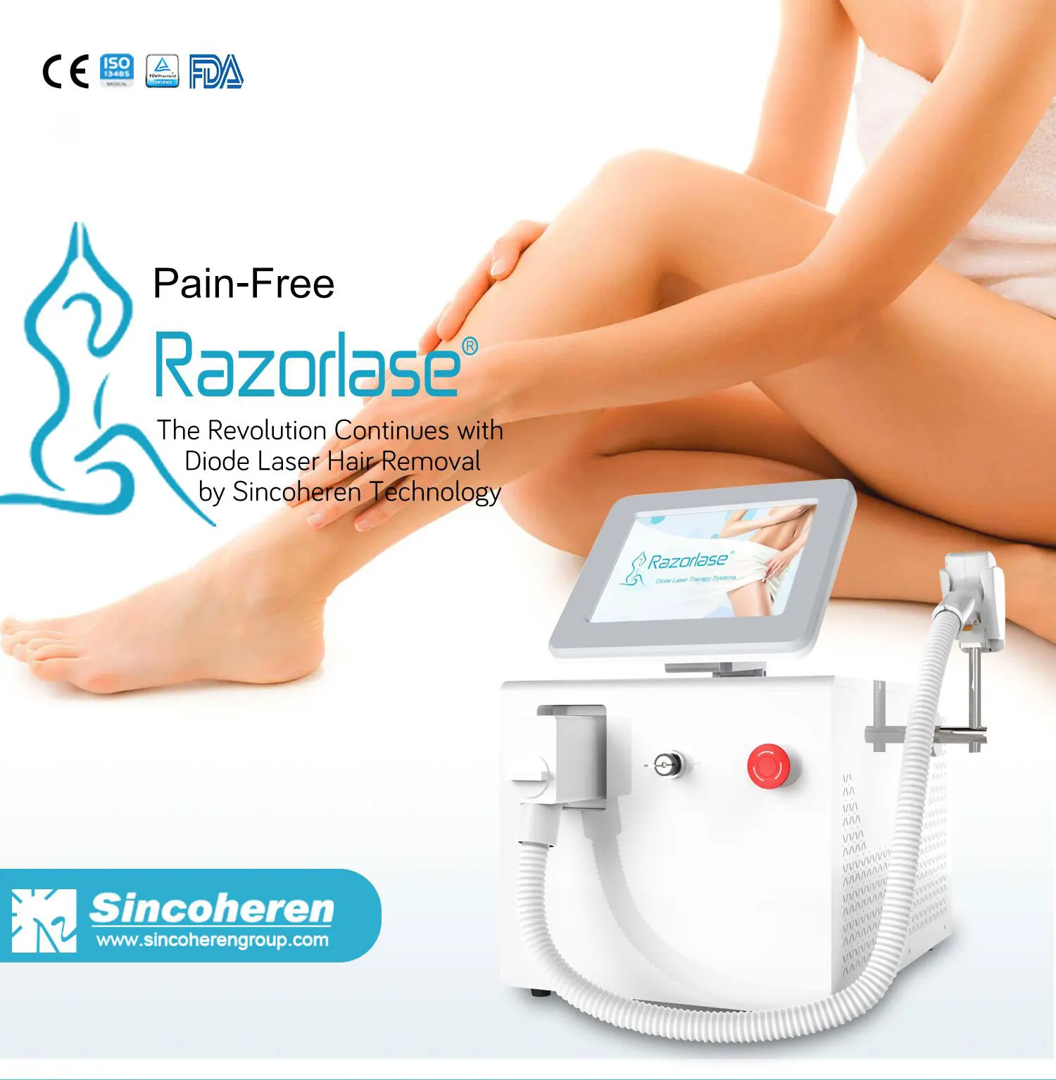 most intelligent and professional portable permanent Hair Removal 808nm laser diode machine