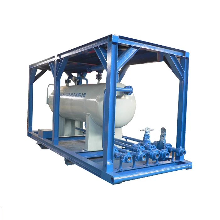 Gas and liquid separator / oilfield scrubber / flash trap