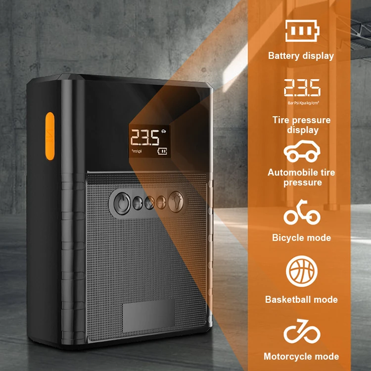 12V DC 120W Tire Air Compressor Pump Auto Tire Inflator for Car Motorcycle Bicycle wheels