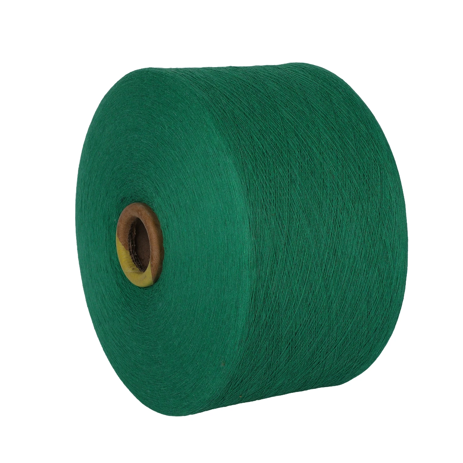Factory Direct Multicolor Recycled Sewing Cotton Blended Yarn Dope Dyed Recycle 50% Cotton 50% Polyester Blends Yarn